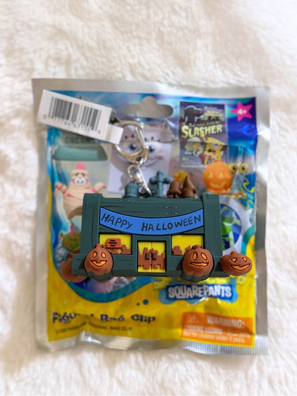 SpongeBob SquarePants Halloween Figural Bag Clip ULTRA RARE  KRUSTY KRAB